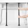 Suporte de Mesa com Altura Ajustável Haste de Suporte Pé Dobrável para Mesa Suporte para Cama
