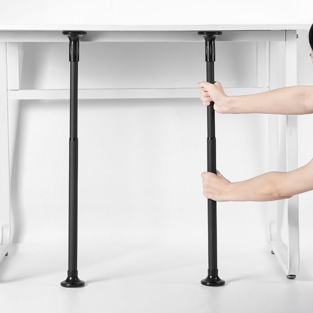 Folding Table Support Rod Stainless Steel Support Foot Furniture Support Legs Adjustable Height Desk Support Foot Stand Cabinets
