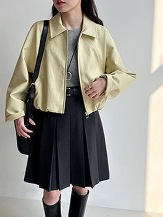 Lu Xi Women's 2026 Spring Korean Style Lapel Layered Casual Sun Protection Shirt