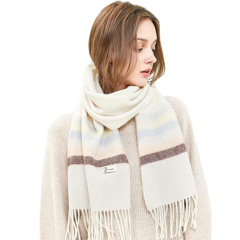 Jiumu Women's Pure Wool Scarf & Shawl