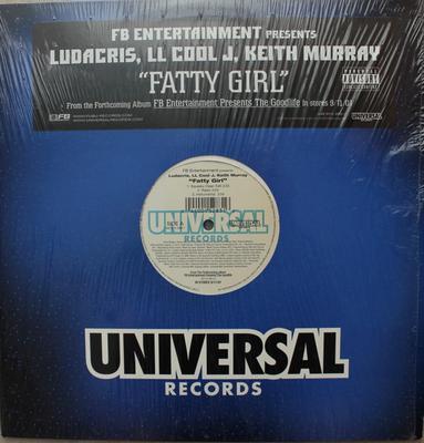 Disc de 12 inch FB ENTERTAINMENT, LUDACRIS, LL COOL - Fatty Girl 4400152831 Universal Recor 2001 US Rap & Hip-Hop/R&B Folosit