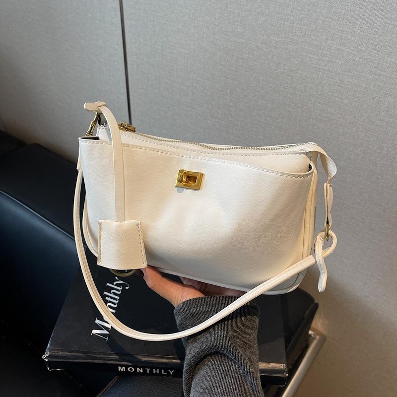 Popular fashion high-end commuter style women's casual armpit bag versatile light luxury textured shoulder bag