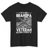 Im A Dad Grandpa Veteran Father Day S Cotton T Shirt