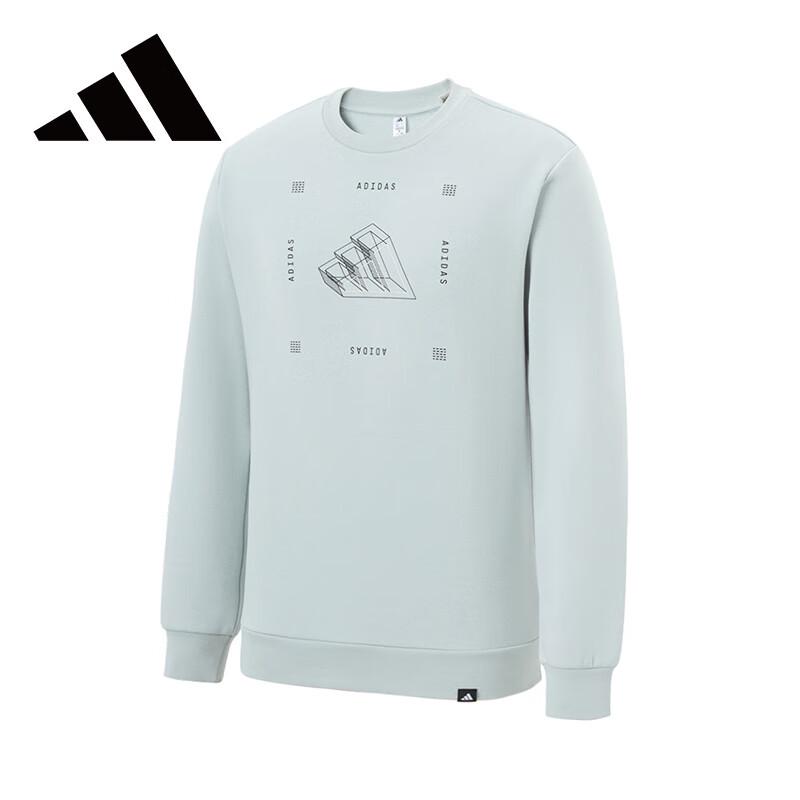 Adidas Men's Crewneck Casual Sports Sweatshirt
