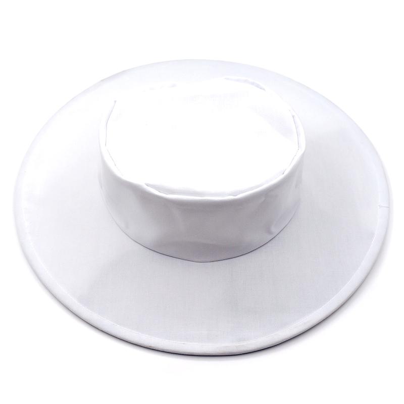 1Pc Beekeeping Protective Bee Hat Anti Bee White Hat-Veil Combo Bee Hat Bug Mesh Mask Beekeeping Protection Beekeeper