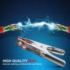 Crocodile Clips Ground Clamp Iron Chrome Plated Copper Strip Polishing Welding Electrode Holder Earth Ground Cable Clip