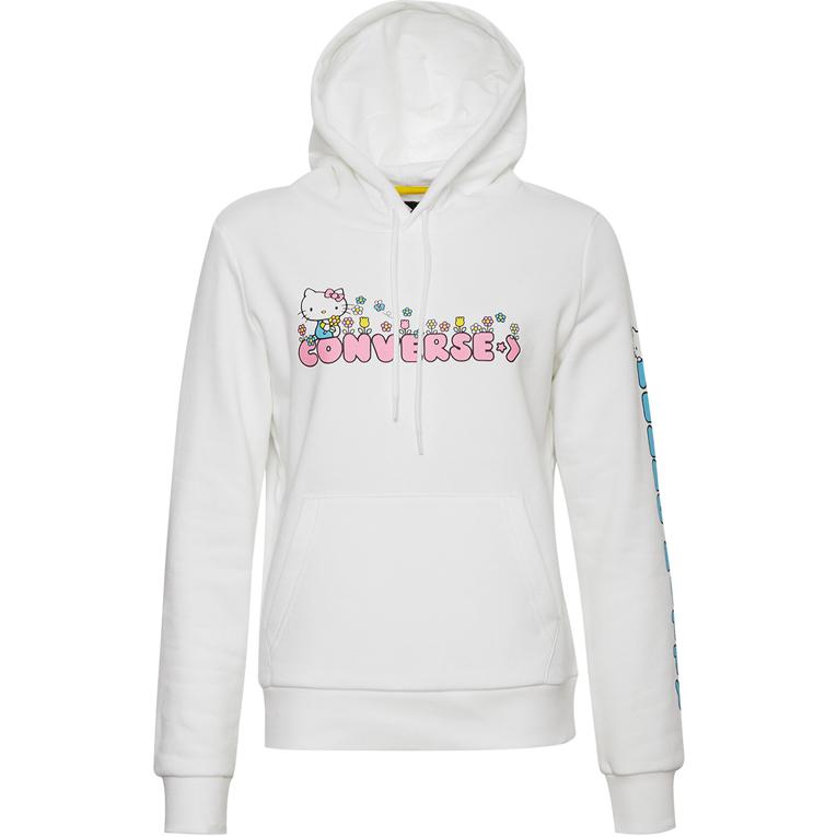 Свитшот Converse x Hello Kitty Женский Белый 10017645-A01 L