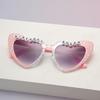 Birthday Queen Heart Style Women Girlfriend Birthday Party Sunglasses Gift Cute Romantic Present