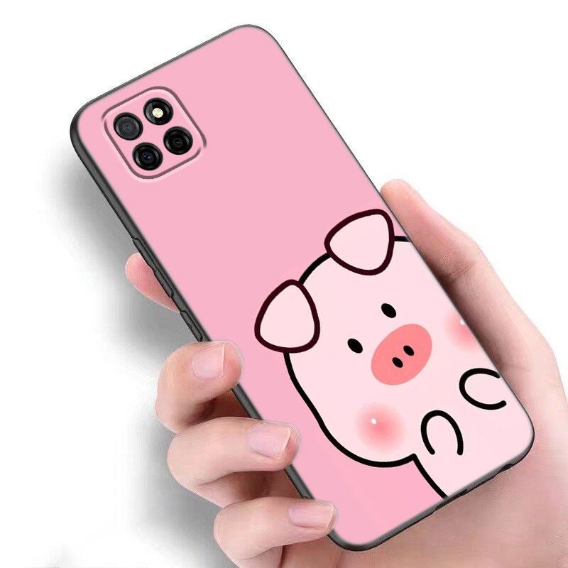 Custodia per telefono Maiale Rosa Divertente Per Samsung A04 A21 A30 A50 A52 S A13 A14 A22 A23 A32 A53 A73 5G A11 A12 A31 A33 A51 A70 A71 A72
