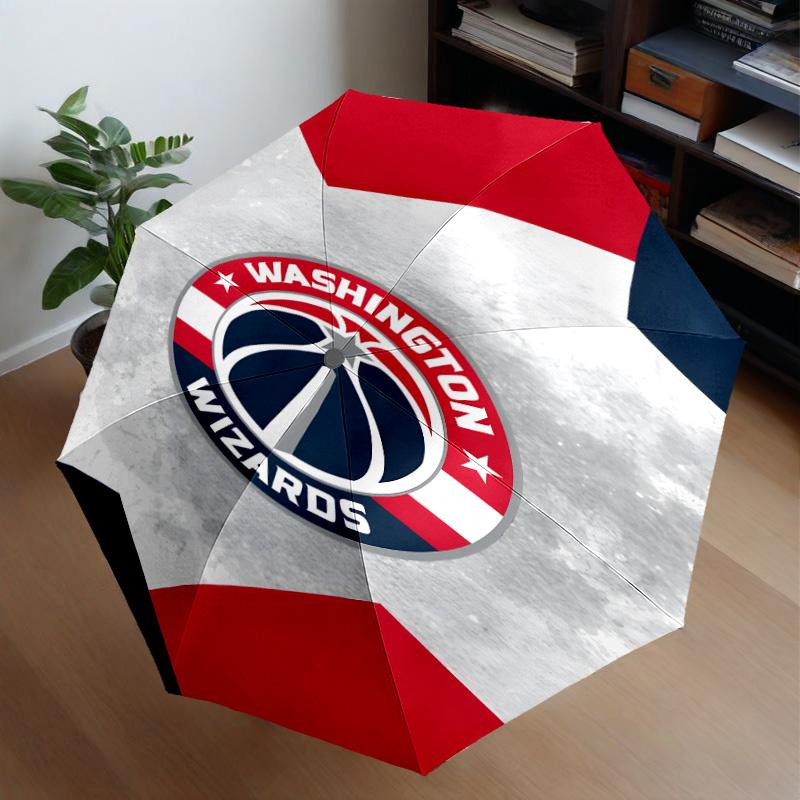 Washington basketball Stars Umbrella 8-Frame for Travel, Camping, Casual Lightweight Portable Umbrella, Essential for Every Family Holidays Gift