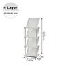 Plastic Shoe Rack Multi-Layer Stackable Shoe Organizer DIY Thickened Space Saving Shoe Shelf Home Storage Shoe Cabinet