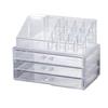 Spacious Makeup and Jewelry Organiser Box with Drawers Women Accessories Holder for Bathroom Vanity Or Countertop Use