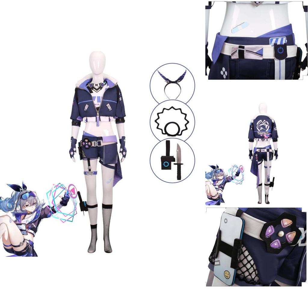 Game-themed Cosplay Attire In Street Style Fashion