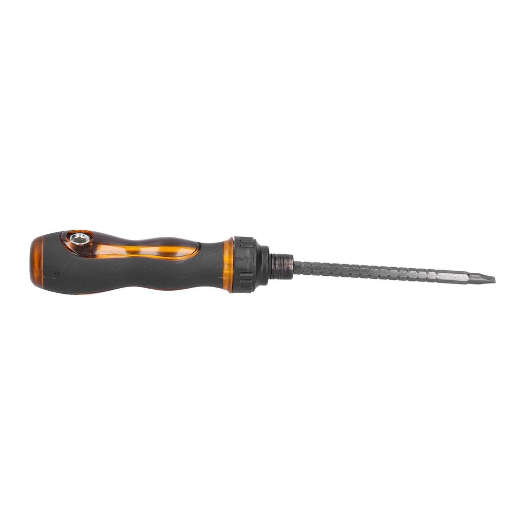 Screwdriver Ratchet Slot Cross DoubleEnd Retractable Magnetic Screw Driver Fastening Tool