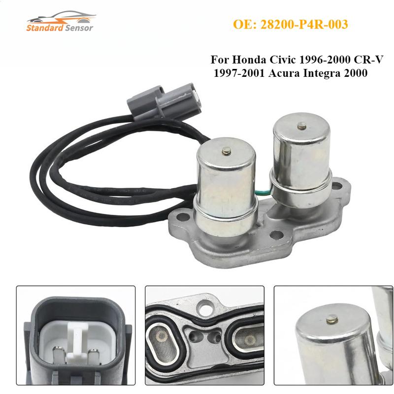 28200-P4R-003 Для Honda Civic 1996-2000 CR-V 1997-2001 Acura Integra 2000 Автоматическая коробка передач Блокировка управления переключением передач Соленоид блокировки