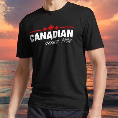 Neuer Artikel Kanadisch Seit 1994 - Canada Day Logo T-Shirt Lustig Größe S bis 5XL