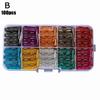 50/100pcs Car Insert Fuse With Box Mini Fuse Mixed Assortment Set Auto Replacement Fuse Accessories Fuses4