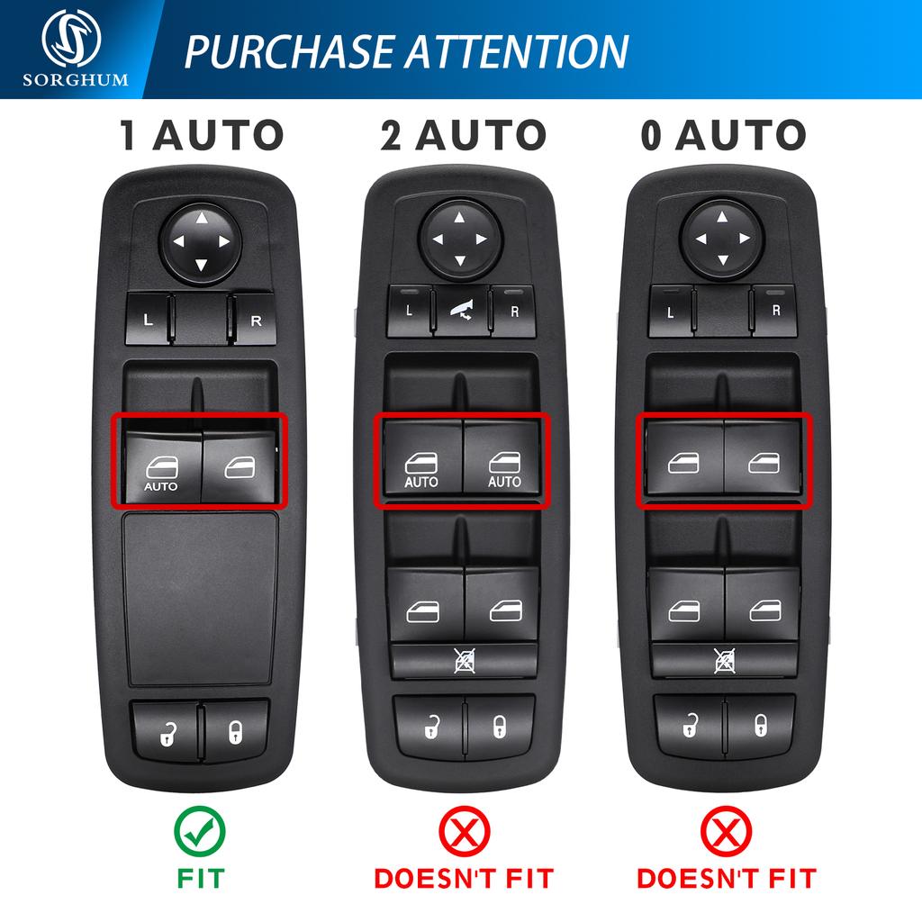 04602627AG For Dodge Grand Caravan Chrysler Town & Country 2008-2017 4602627AG Single Auto Left Driver Car Lifter Window Switch