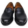 JALAN SRIWIJAYA Green Label Relaxing Special Order 98957 Dupuy Calfskin Mock Slip-on Loafers Shoes 39 blackUsed
