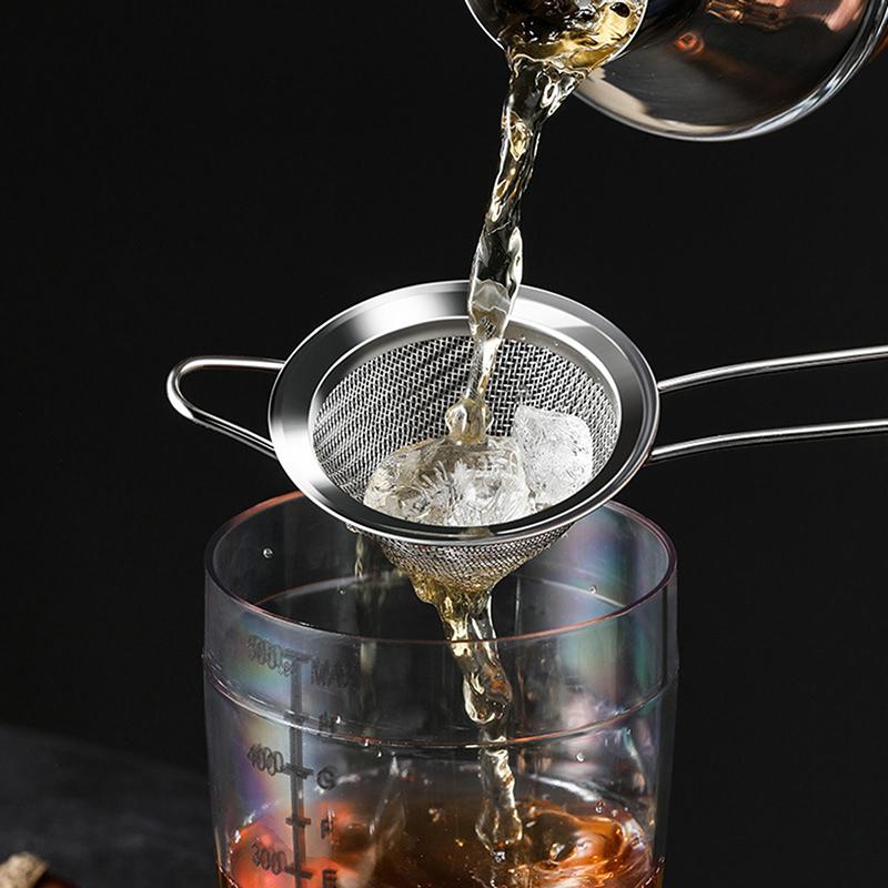 Stainless Steel Conical Cocktail Strainer – Fine Mesh Bartender Filter for Shakers 304 Grade Dishwasher Safe 5