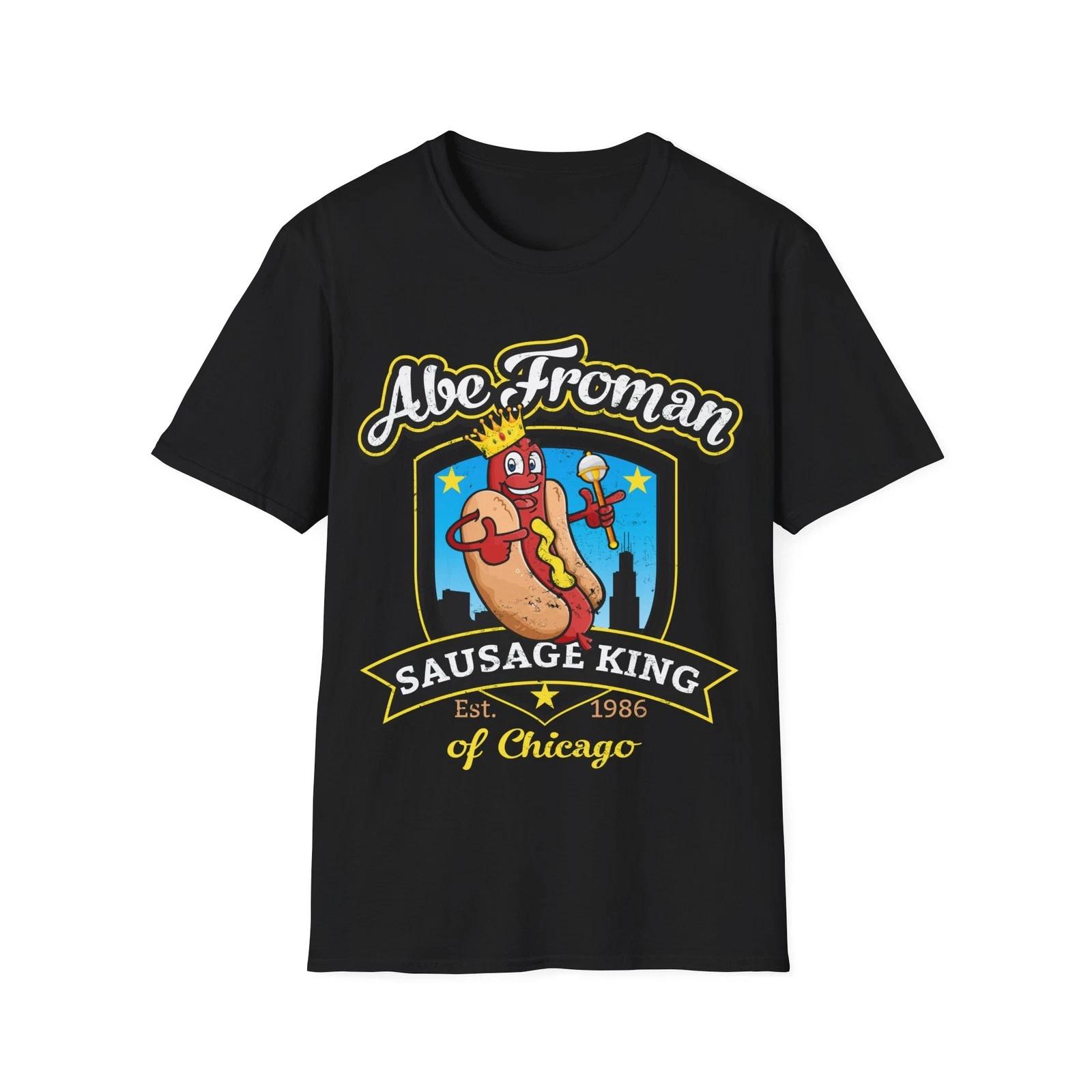 Vintage Abe Froman Unisex Softstyle T-Shirt, Ferris Bueller Day Off Tee, Movie M