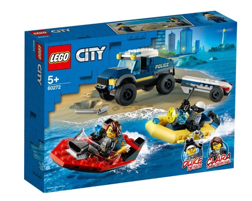 

LEGO City Элитный полицейский катер Конвой 60272