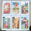 Sacred Sites Tarot Deck 10.3*6cm In Russian Language 78 Cards Global Sacred Landmarks Illustrated Tarot, Ancient Holy Places
