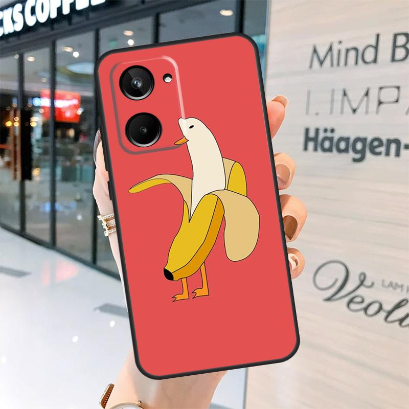 Memes Cartoon Funny Banana Case For Realme 15 Pro 14 13 11 12 Pro Plus GT7 GT6 C55 C51 C53 C35 C33 C61 C65 C67 C71 C75