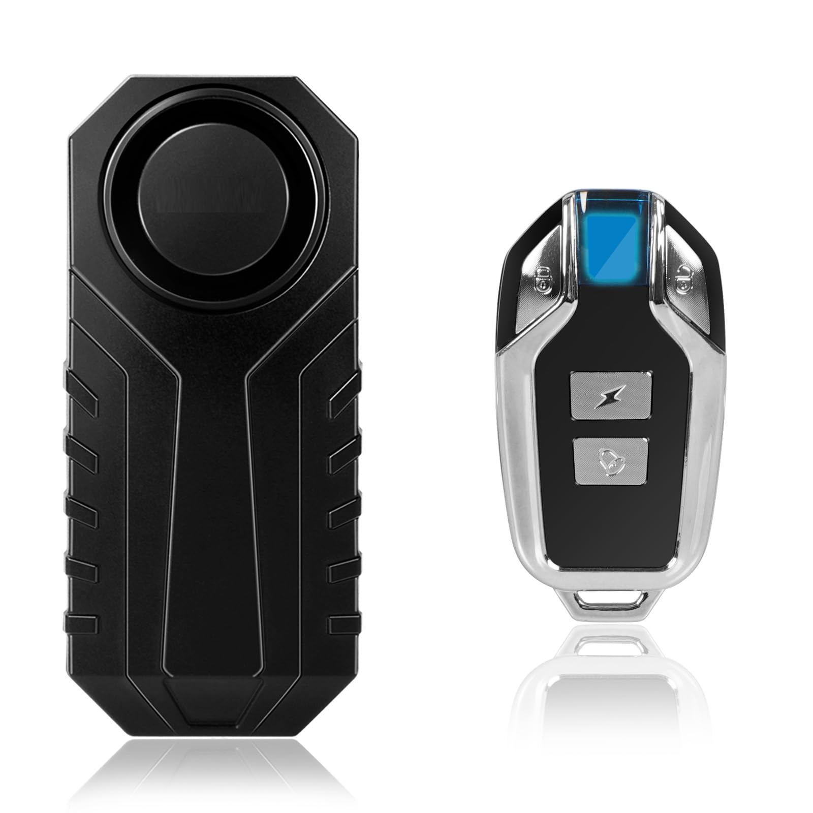 

Мотоциклетная сигнализация с пультом дистанционного управления 110 дБ Беспроводная вибрационная мотоциклетная оконная автомобильная охранная сигнализация Чувствительность и громкость Водонепроницаемая Защита от кражи Защита от кражи