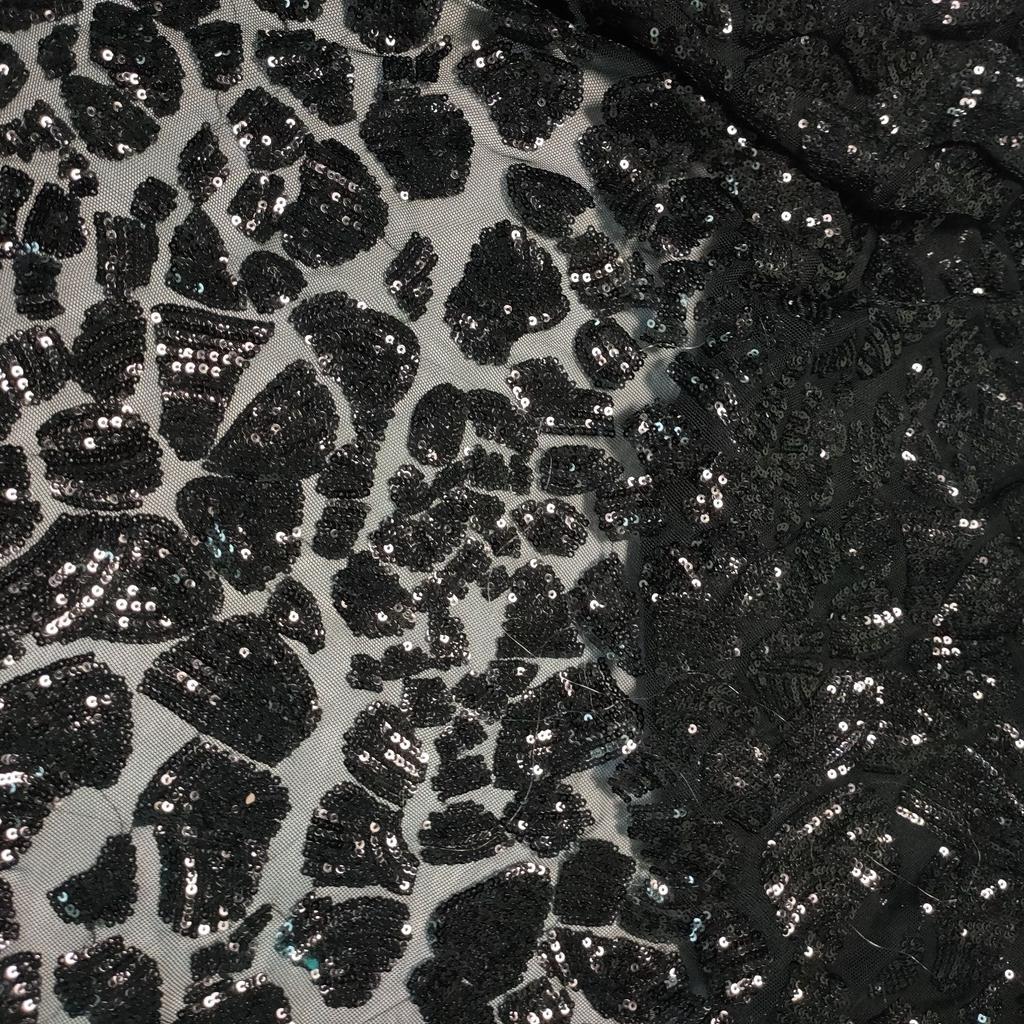 New summer high-end embroidered sequin lace fabric suitable for wedding dresses formal gowns and designer clothing fabrics