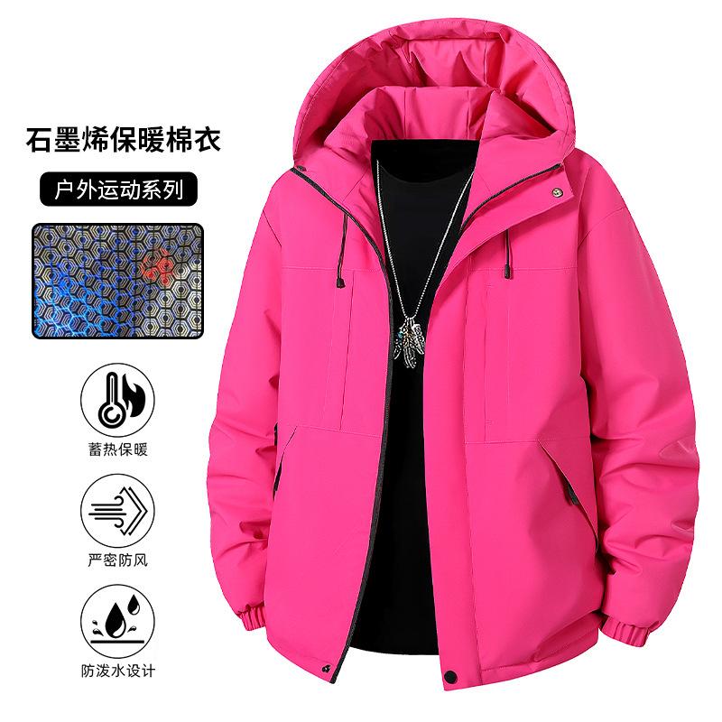 

Мужская повседневная хлопковая куртка короткая легкая удобная для переноски зимнее теплое пальто 4XL