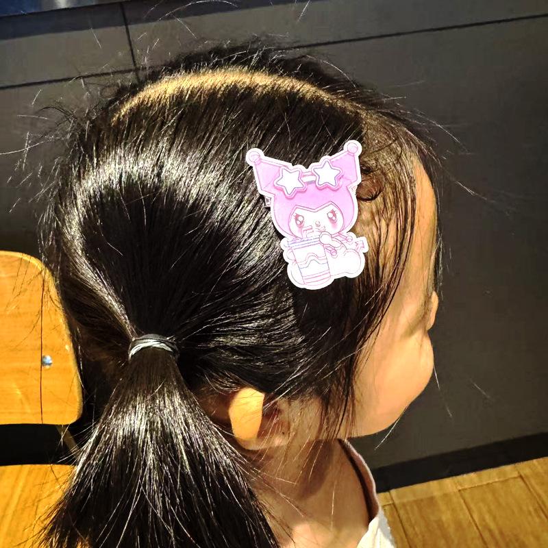 Adorable Acrylic Kitty Hair Clip: Versatile Decoration for Bangs and Headdresses