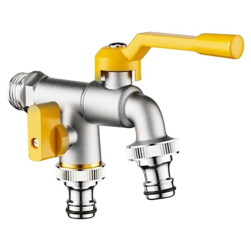 Upgrades Outdoor Tap Corrosions Resistant Outdoor Freeze Proof Spigot Outdoor Water Spigot Multiple for Farm Irrigation