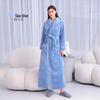Thick Flannel Couple Bathrobe - Plus Size Homewear for Women & Men