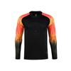 Men Boys Football Jersey Tracksuit Long SleeveGradient Color Seaside Buffer Protection  Adult Kids Goalkeeper Suits