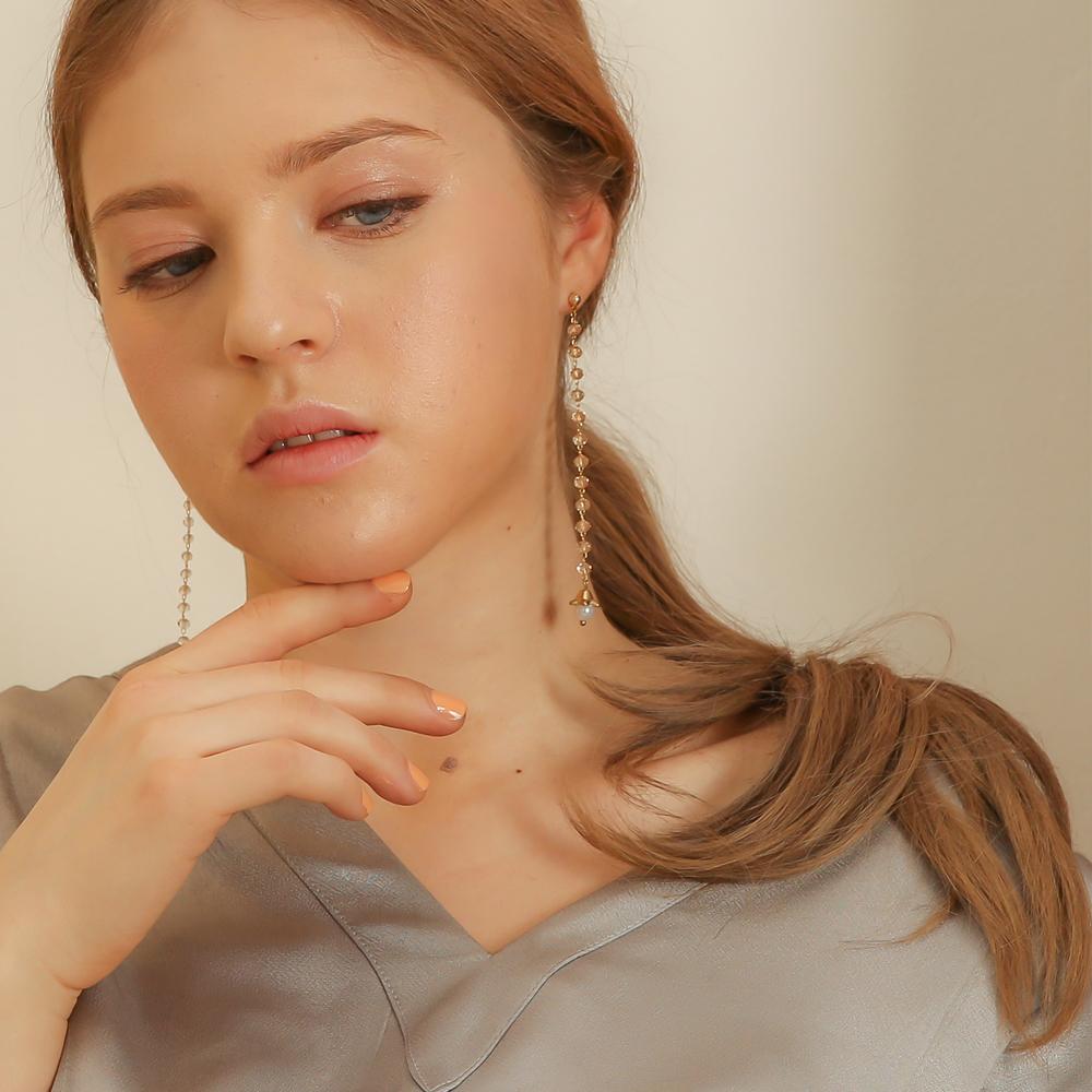 Zoena Coco Drop Earrings