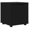 Bathroom Cabinet Black 40.5 X 40 X 44 Cm Particleboard