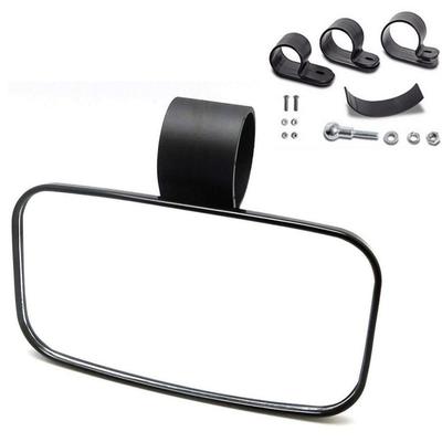 PLEAVIT Side Mirrors for Agricultural and Construction Universal Square Shape with Brackets Forklift/Tractor/ATV Mirrors/Rearview Equipment,