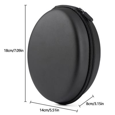 Portable Wireless Headphone Box Hard Case Storage Bag Headphone Bag Waterproof Carrying Case For Storage Data Line Headphones