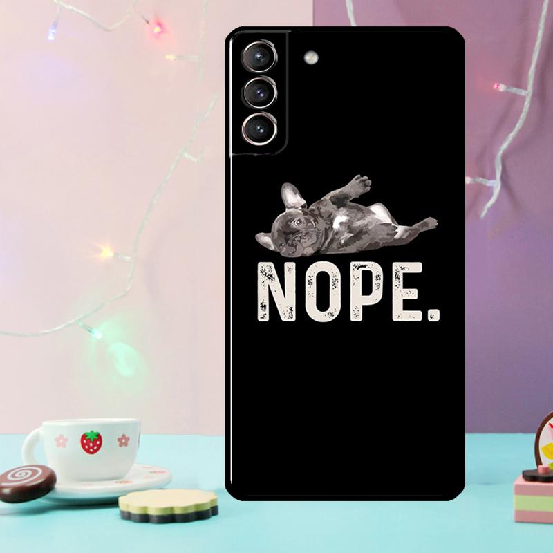 French Bulldog Dog Phone Case For Samsung Galaxy S25 Ultra S20 S21 S22 S23 S24 Ultra Plus S9 S10 S25 FE Cover