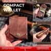 Unisex Retro Multifunctional Wallet – High-End Short Coin Purse & Large Capacity Card Holder, All-in-One Small Bag.