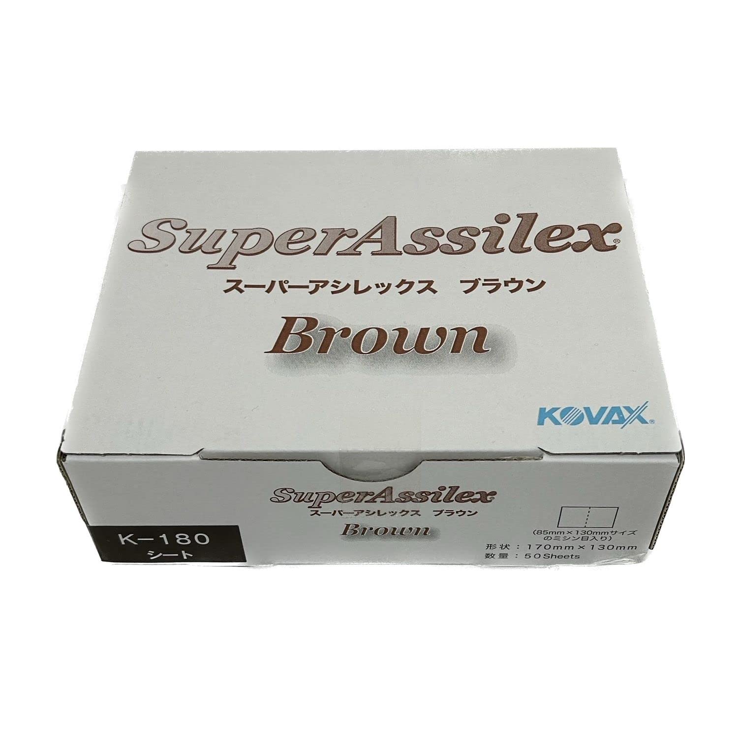 

Kovacs Super Assilex sheets 7903 Brown Co., Ltd. Sheet/50 K-180(170X130) коричневий