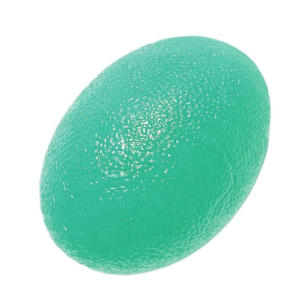 Hand Grip Strengthener Ball Silicone Finger Exerciser Strengthening Squeezer Ball for Stress Tension Relief Green