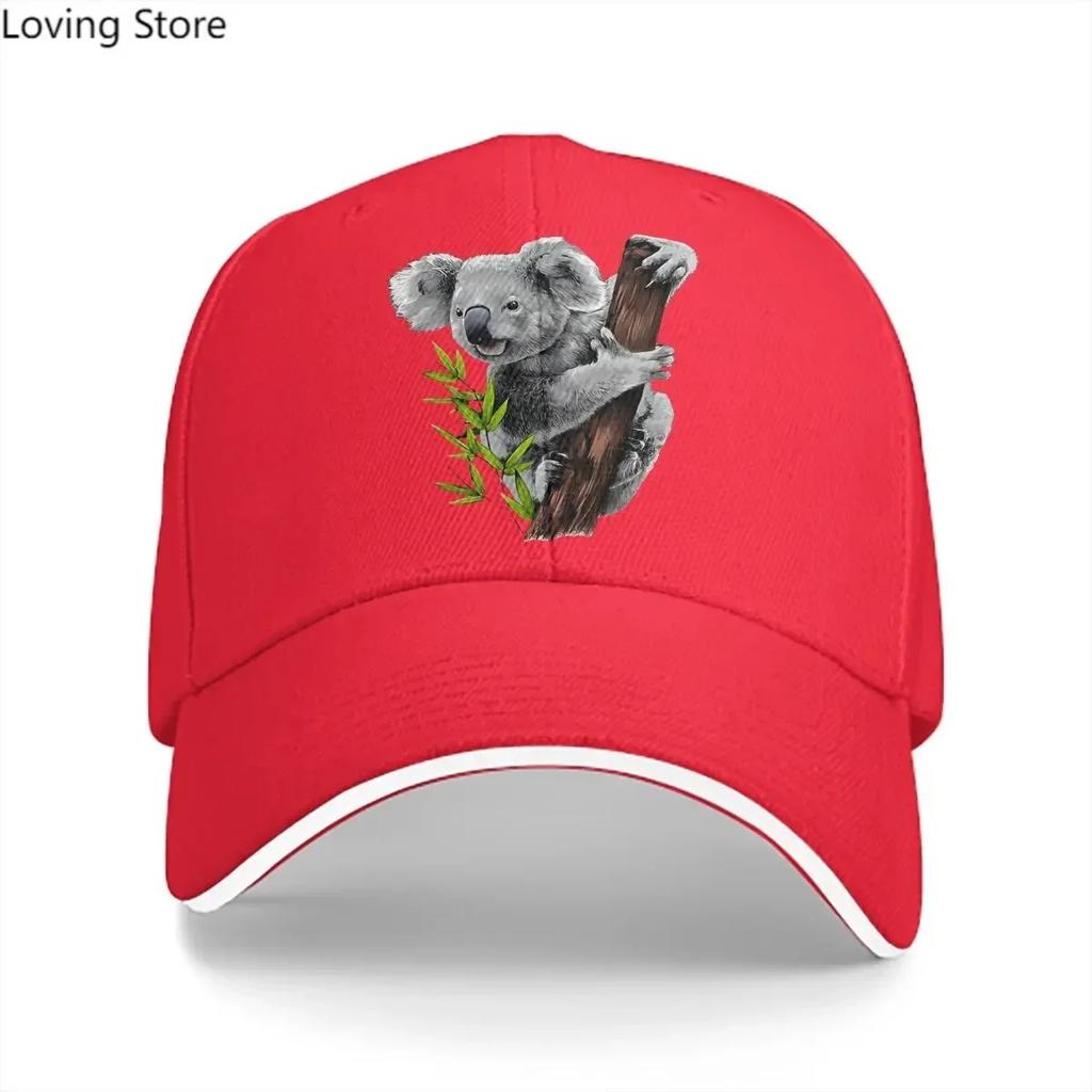 Koala Baseballkappe Unisex Hüte Damen Schirmmütze Snapback Australischer Koala Kappen