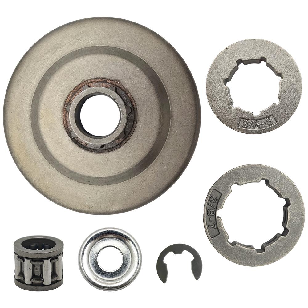 Chain Clutch Drum Sprocket Rim Bearing Washer E-clip Kit For Stihl MS290 029 MS390 039 MS310 Chainsaw Replace Spare Tool Part