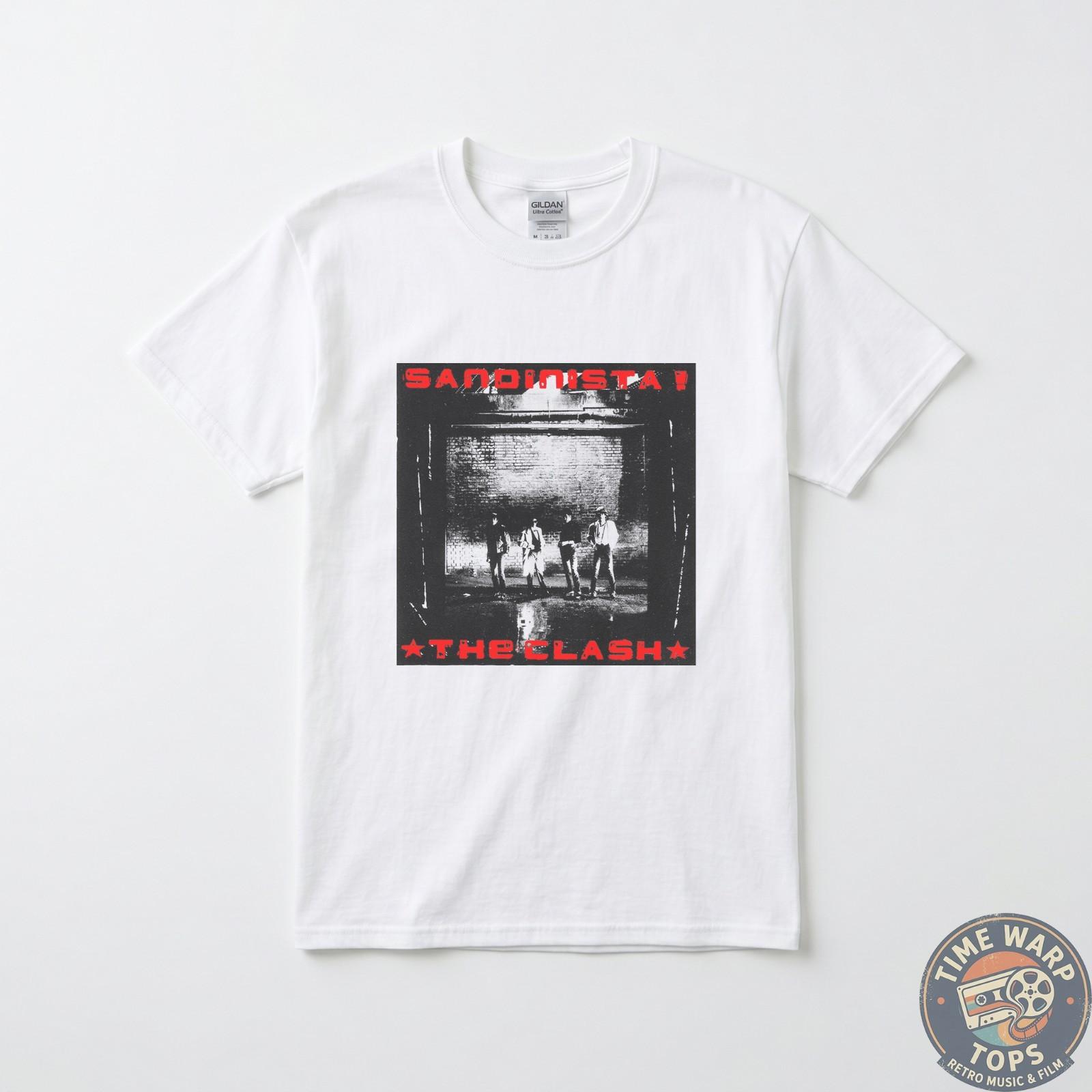 The Clash Sandinista! T-Shirt, Music Band Punk Rock Unisex T-Shirt XL