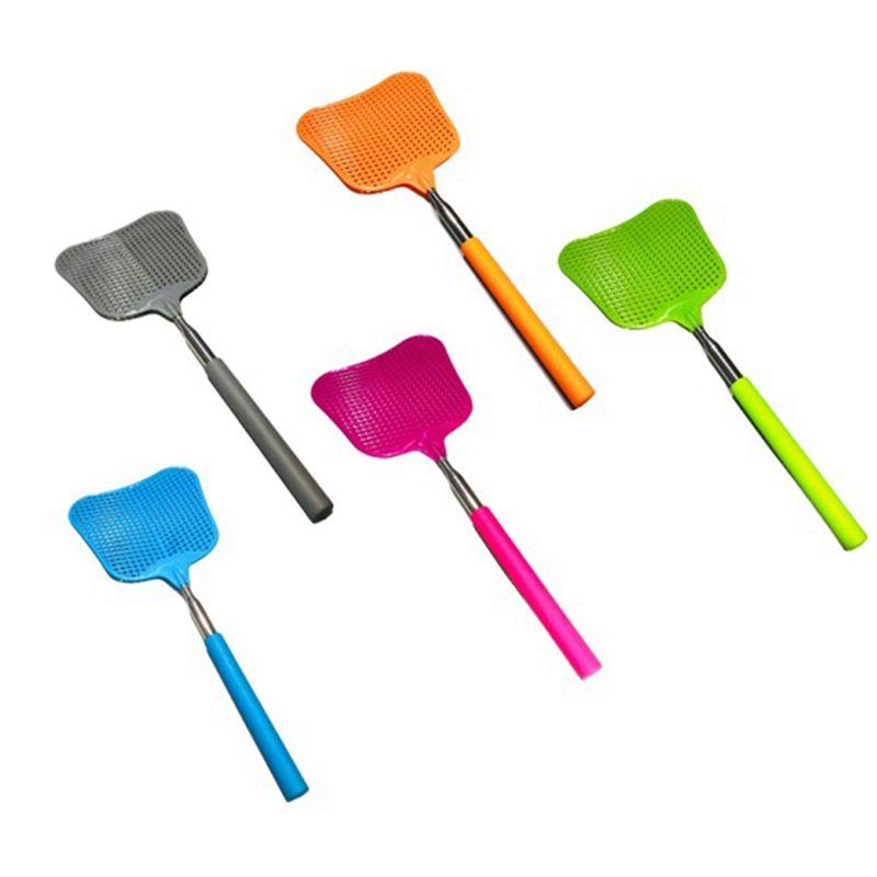 M-Modern-Telescopic Fly Swatters Durable Heavy Duty Flyswatter With Stainless Mosquito Repellent Tool Home Replacement Parts Too