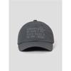 8seconds Nylon Tone-on-Tone Letter Ball Cap Ash (29578BWY44)