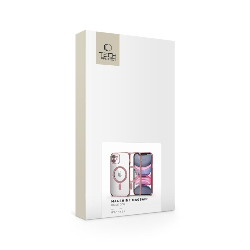Tech-Protect Magshine Magsafe Iphone 11 Rose Gold