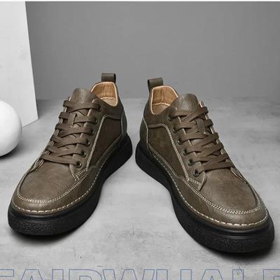 Shoes Men Leather Original High Quality Leather Casual Board Shoes Fashionable Convenient Sports Leather Shoes for Men Sneakers